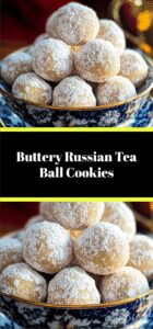 Buttery Russian Tea Ball Cookies