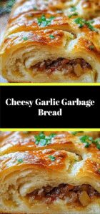 Cheesy Garlic Garbage Bread