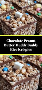 Chocolate Peanut Butter Muddy Buddy Rice Krispies