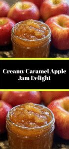 Creamy Caramel Apple Jam Delight