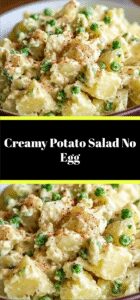 Creamy Potato Salad No Egg