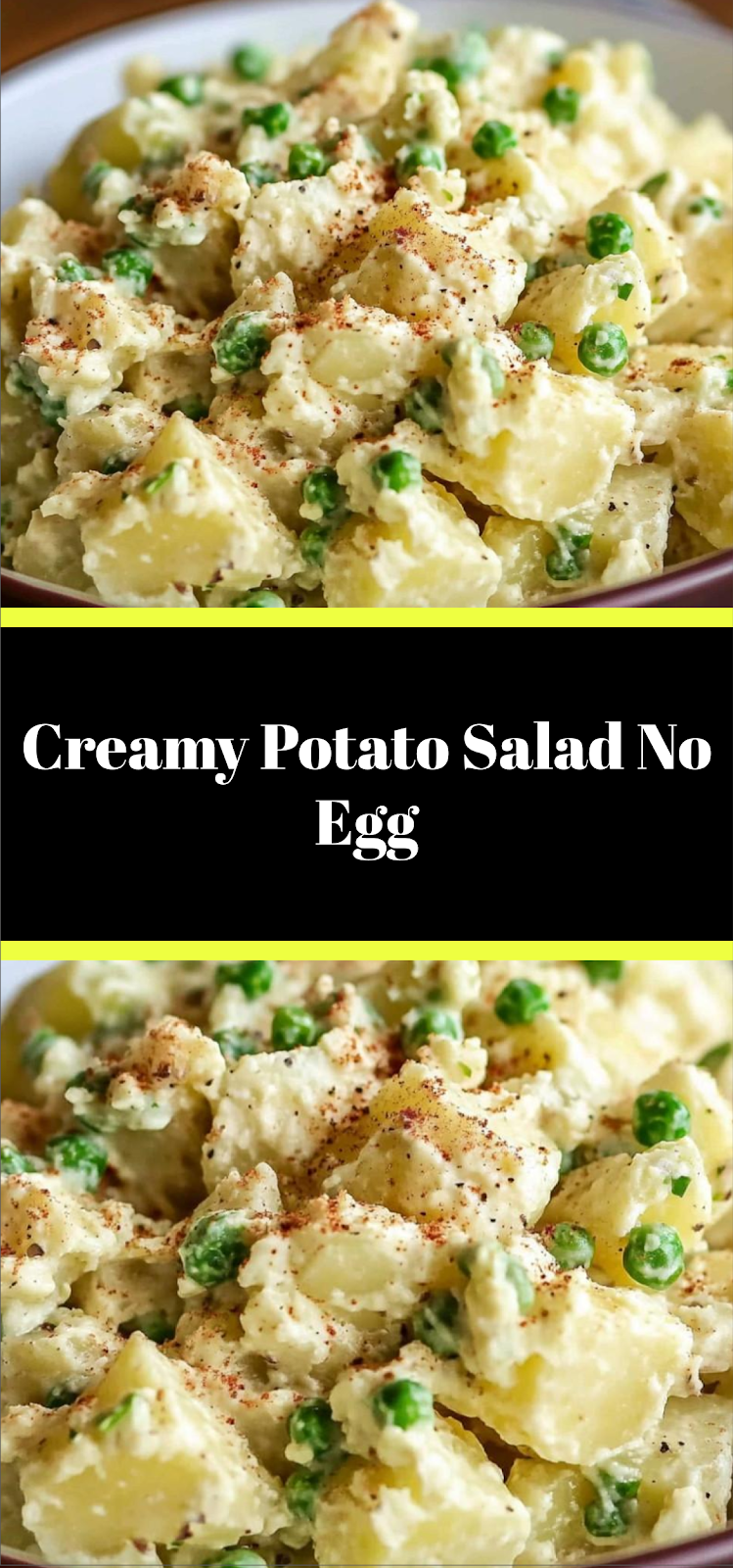 Creamy Potato Salad No Egg