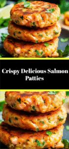 Crispy Delicious Salmon Patties