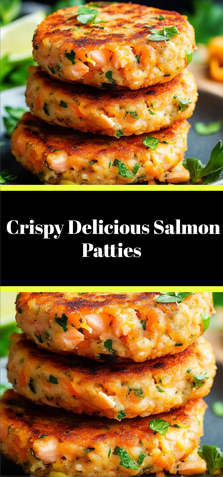 Crispy Delicious Salmon Patties