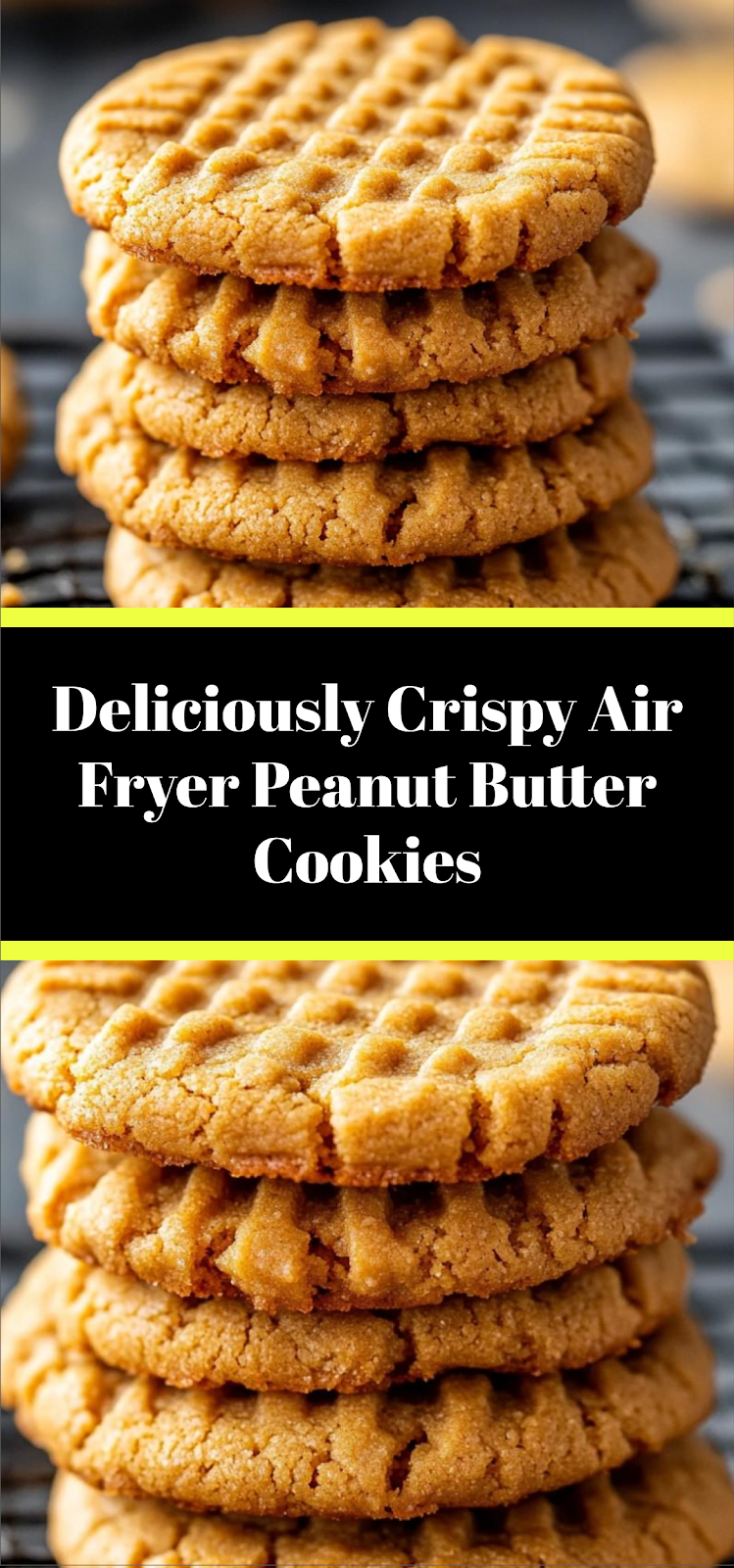 Deliciously Crispy Air Fryer Peanut Butter Cookies