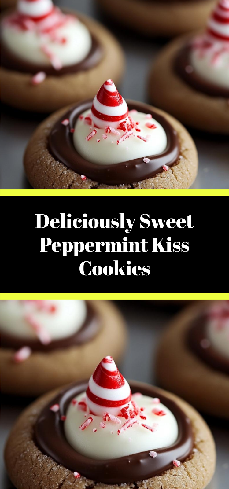 Deliciously Sweet Peppermint Kiss Cookies