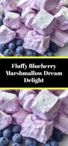 Fluffy Blueberry Marshmallow Dream Delight