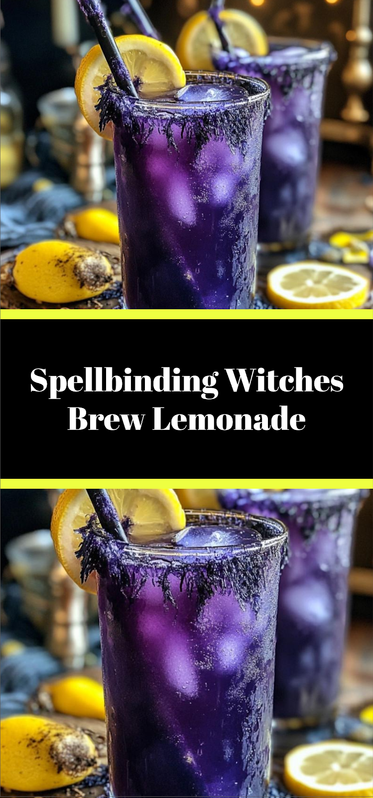 Spellbinding Witches Brew Lemonade