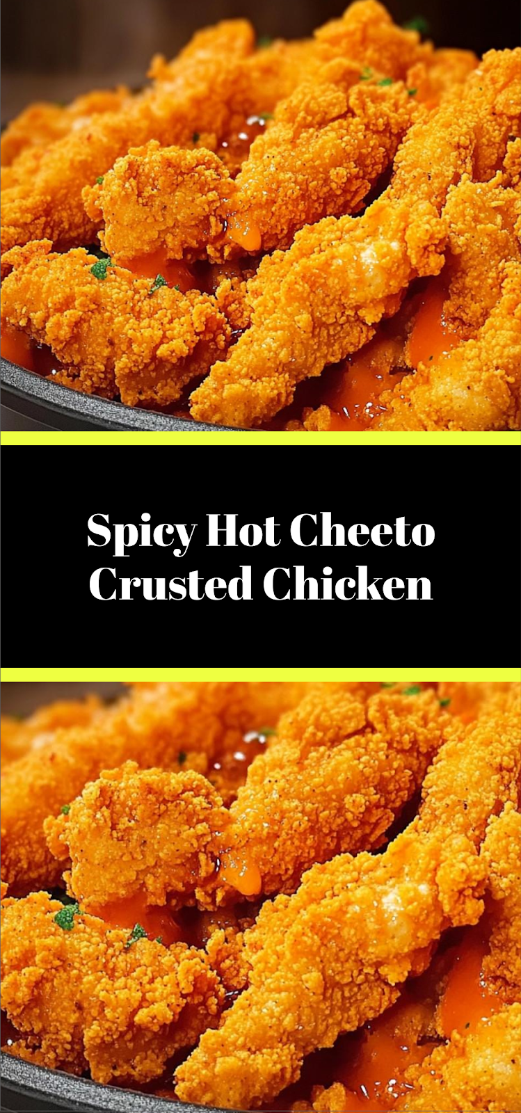 Spicy Hot Cheeto Crusted Chicken