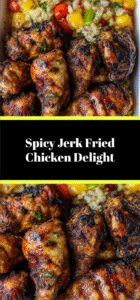 Spicy Jerk Fried Chicken Delight