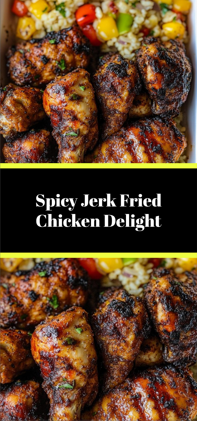 Spicy Jerk Fried Chicken Delight
