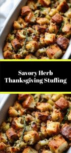 Savory Herb Thanksgiving Stuffing